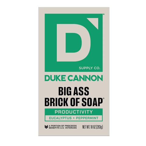 Duke Cannon Productivity Eucalyptus and Peppermint Scent Bar Soap 10 oz 1 pk