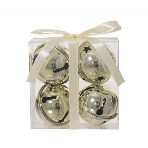 Decoris Gold Bells Hanging Decor (Pack of 36)