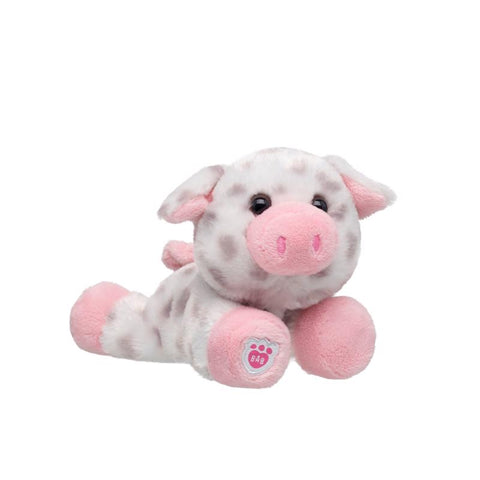 Juguete de peluche de cerdito con manchas Build-A-Bear Mini Beans (Paquete de 10)