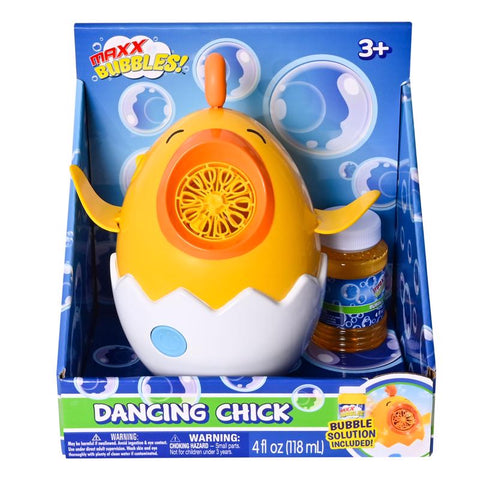 Sunny Days Chicken Bubble Blower Yellow/White 1 pc