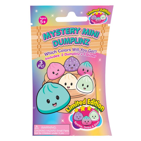 Zorbitz Mini Dumpling Misterioso Esponjoso (Paquete de 25)