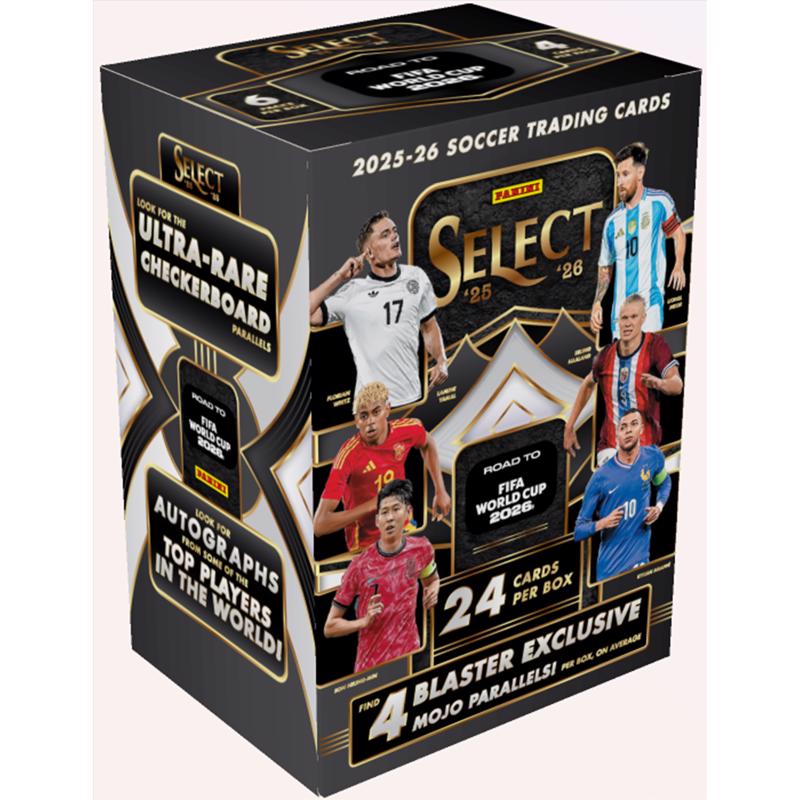 Panini 2025/26 Road To World Cup Soccer Blaster Box Trading Cards (Pack of 20)