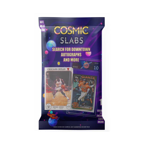 Juego de cartas deportivas Cosmic Slabs Azul 1 ud.
