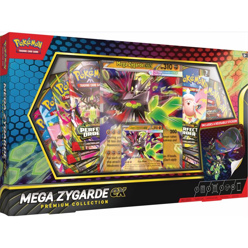 Pokemon Mega Zygarde Ex Box Trading Cards