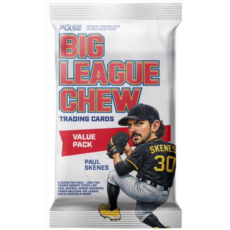 Paquete económico de tarjetas coleccionables de béisbol Pulse 2026 Big League Chew (paquete de 12)