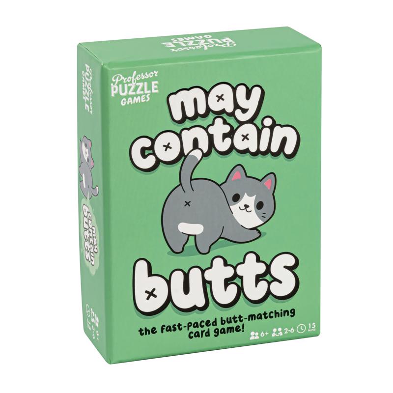 Professor Puzzle May Contain Butts Card Game 64 pc (Pack of 24)