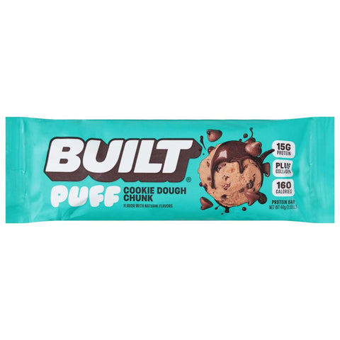 Built Cookie Dough Protein Bar 1 each Pouch (Pack of 12)