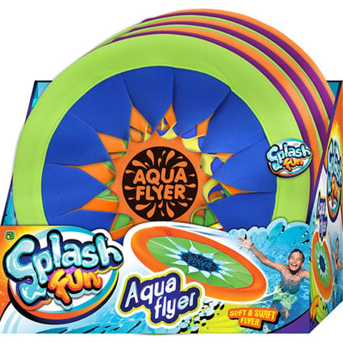 Splash Fun Aqua Flyer Water Flying Disc (Pack of 12)