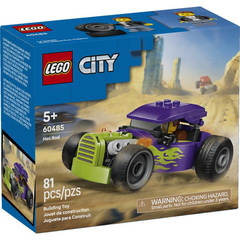LEGO CITY Hot Rod Building Set Multicolor 81 pc