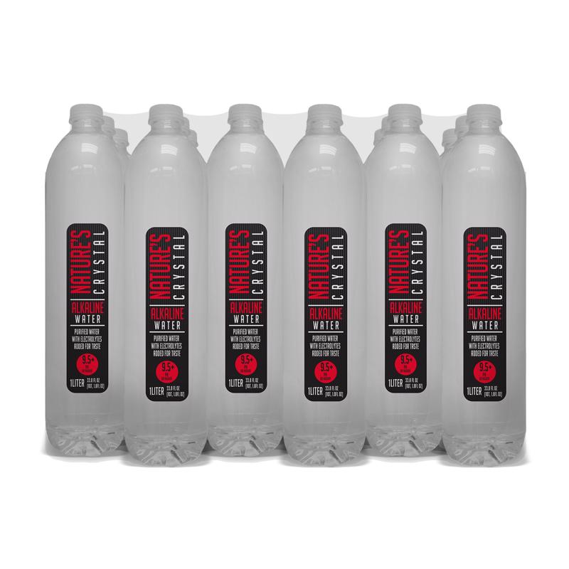 Premium Waters Bottled Water 1 L 1 pk (Pack of 18)
