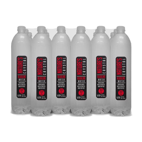 Premium Waters Bottled Water 1 L 1 pk (Pack of 18)