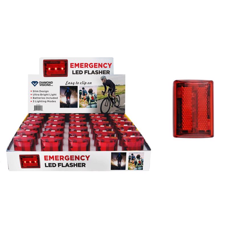 Diamond Visions Emergency LED Flasher 1 pk (Pack of 30)