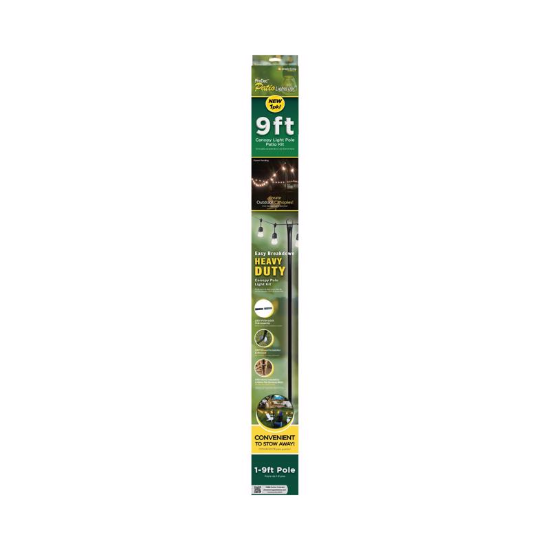 Kit de poste de luz para patio Simple Living Solutions