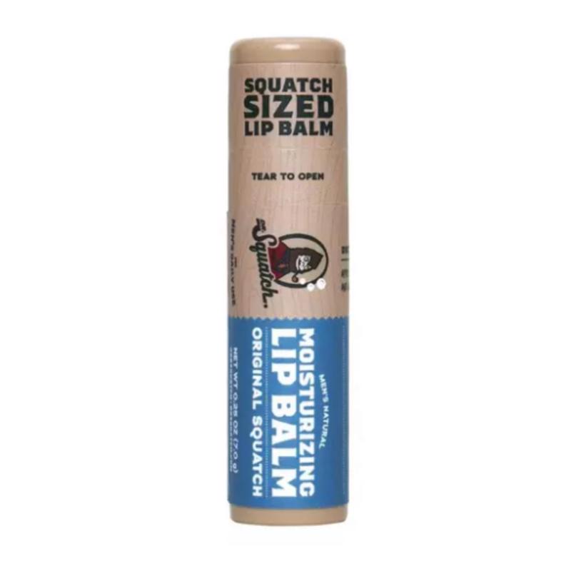 Bálsamo labial Dr. Squatch Original con aroma a menta, 0.25 oz, 1 unidad (Paquete de 24)