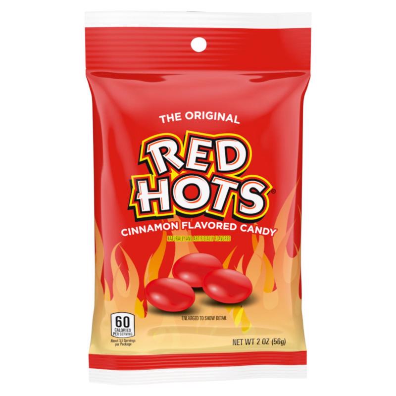 Red Hots Cinnamon Hard Candy 2 oz