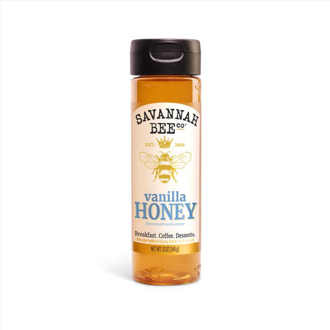 Savannah  Bee Company Vanilla Honey 12 oz Bottle
