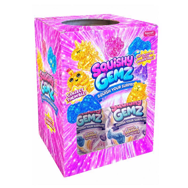 Keycraft Squishy Gemz (Paquete de 36)