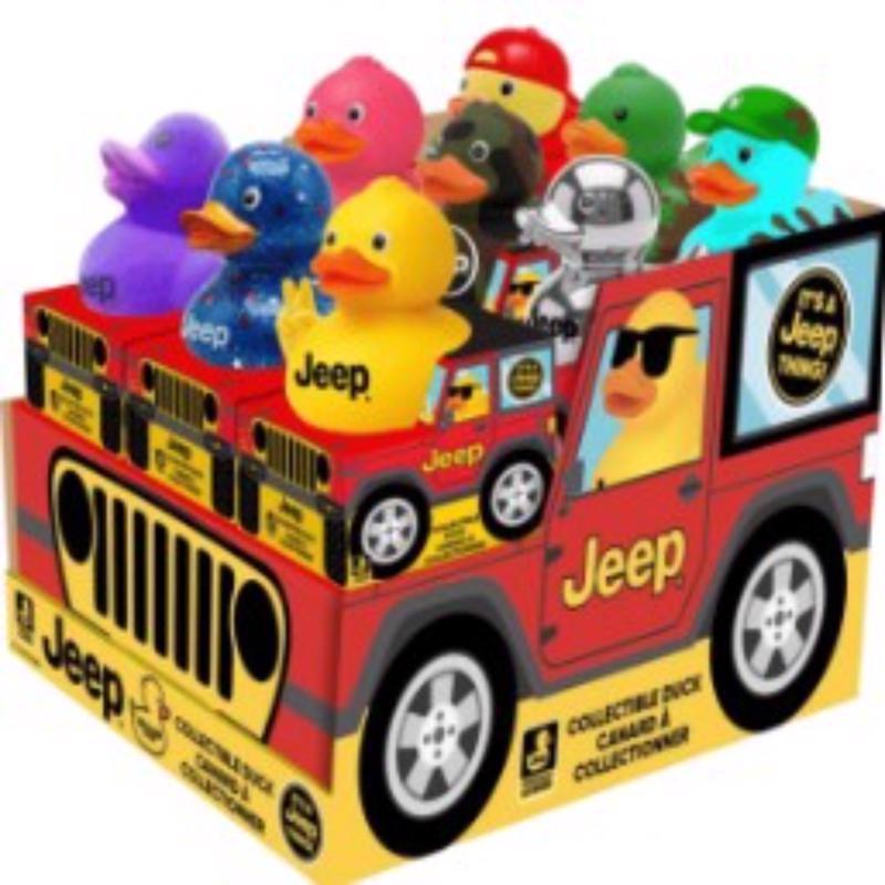 Patos Jeep con juguete coleccionable Jeep 18 pzas (Paquete de 18)