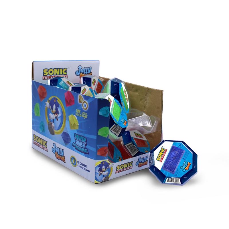 Licencia para jugar Sonic The Hedgehog Jelly Cube (Paquete de 24)