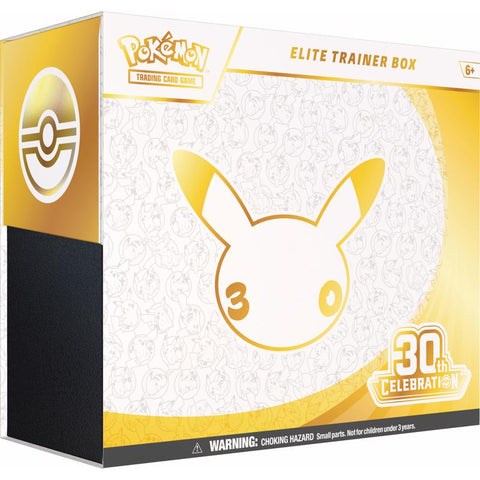 Pokemon 30th Celebration Elite Trainer Box Trading Cards