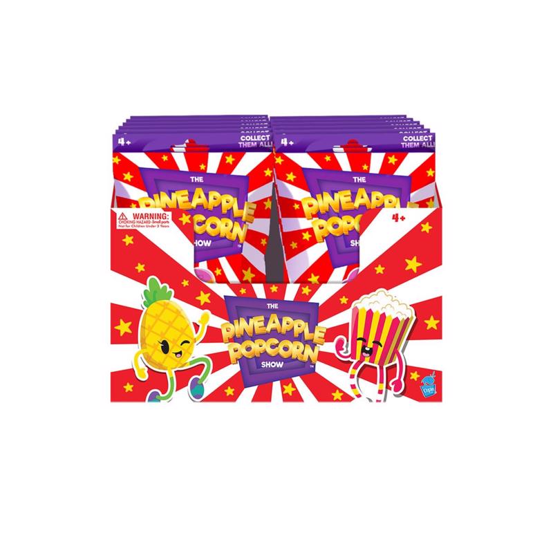 Popcorn Pineapple Show Mystery Plush Toy (Pack of 24)