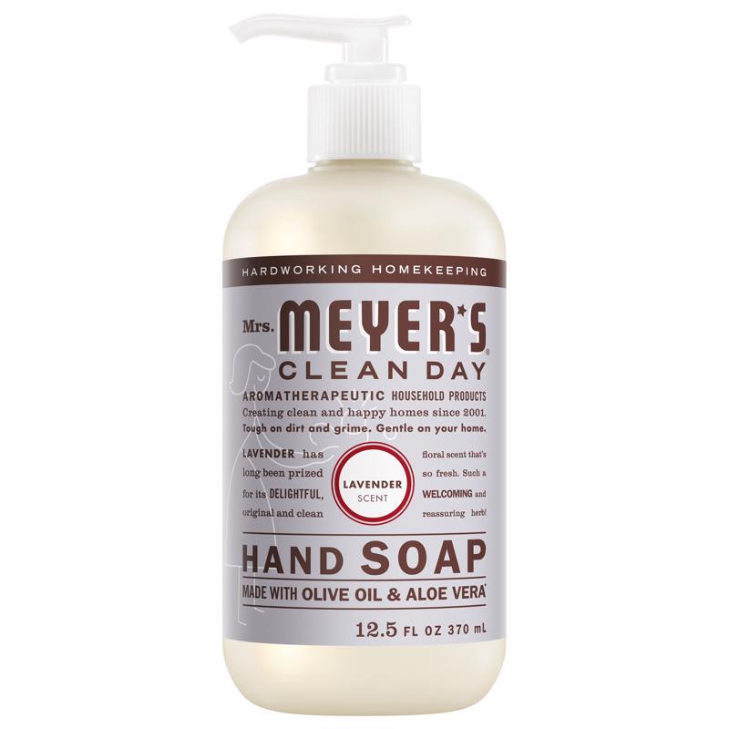 Mrs. Meyer's Clean Day Lavender Scent Liquid Hand Soap 12.5 oz (Pack of 6)
