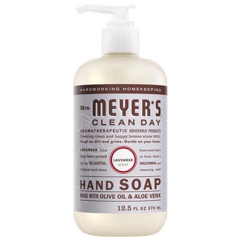 Mrs. Meyer's Clean Day Lavender Scent Liquid Hand Soap 12.5 oz (Pack of 6)
