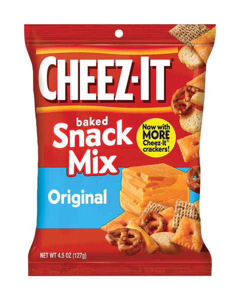 Cheez-It Original Snack Mix 4.75 oz Pegged (Pack of 6)