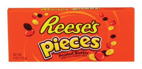 Reese's Pieces Peanut Butter Candy 4 oz (Pack of 12)