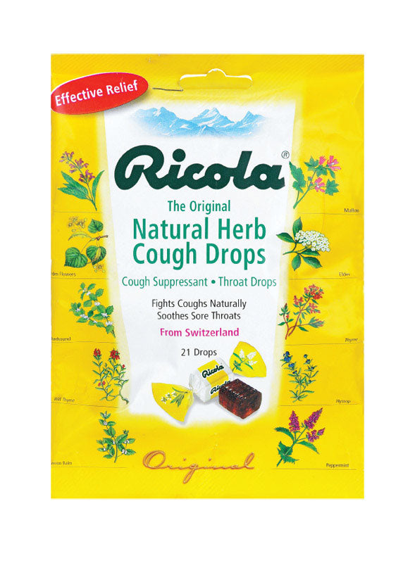 Ricola Throat Lozenge 21 ct 21 pk (Pack of 8)