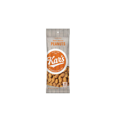 Kar's Honey Roasted Peanuts 2.5 oz Bagged (Pack of 12)