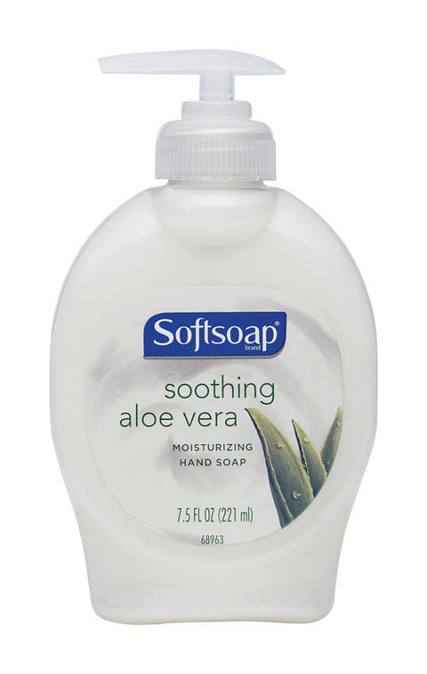 Softsoap Elements Aloe Vera Scent Liquid Hand Soap 7.5 oz (Pack of 6)