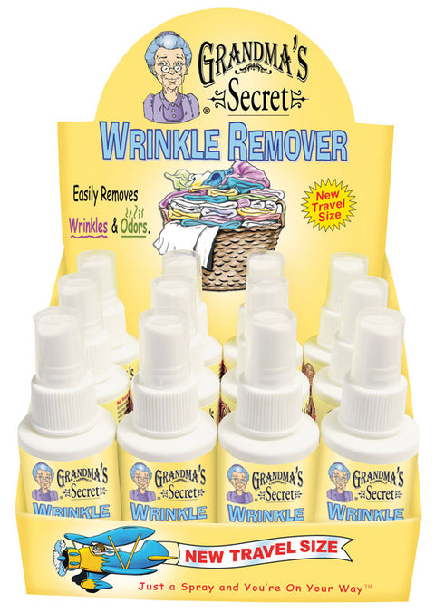 Grandma's Secret Fresh Scent Wrinkle Releaser Liquid 3 oz (Pack of 12)