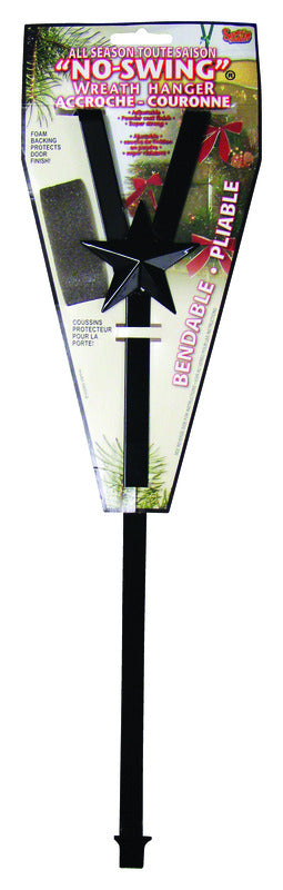 Santa's Solution No Swing Star Wreath Hanger 1 pk (Pack of 12)