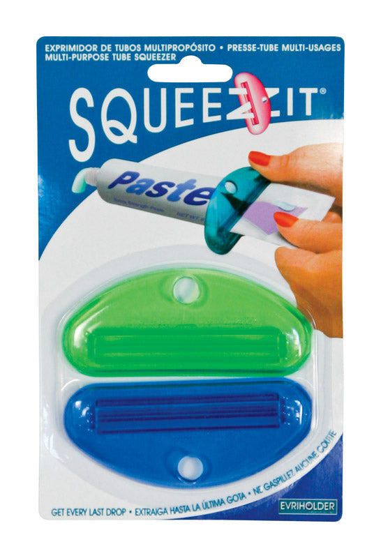 Evri Squeezit Health and Beauty Tube Squeezer 2 pk (Pack of 12)