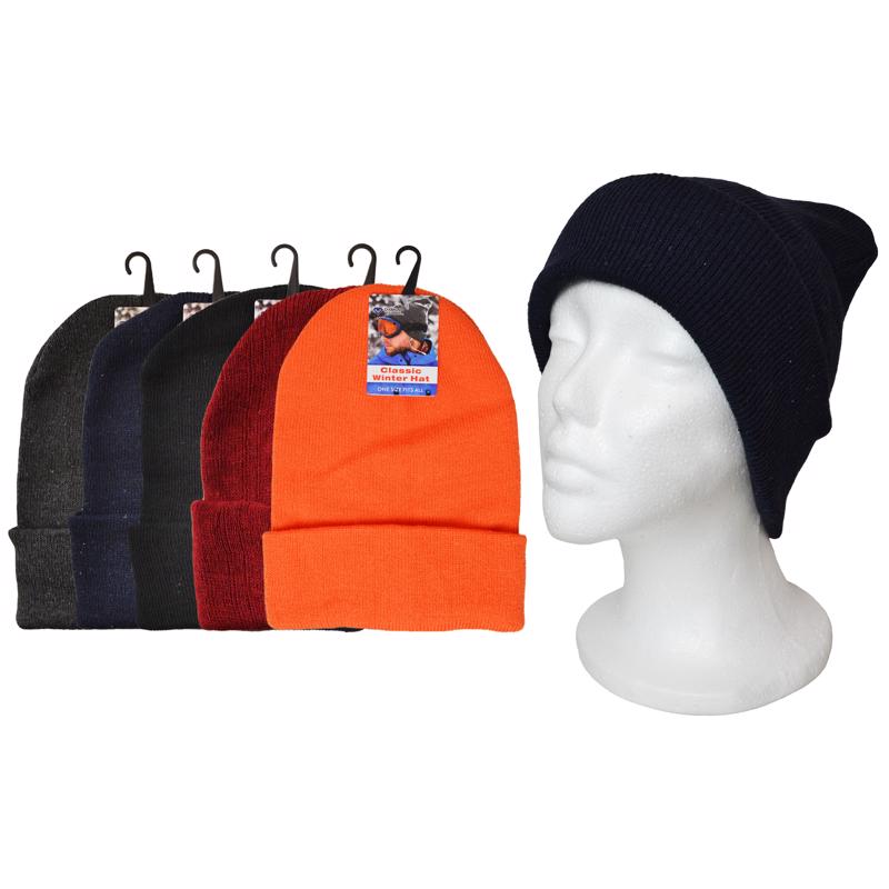 Diamond Visions Winter Hat Assorted One Size Fits All (Pack of 36)