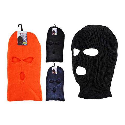 Max Force Winter Face Mask Assorted One Size Fits All (Pack of 36)