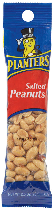 Planters Salted Peanuts 2.5 oz Pegged (Pack of 15)
