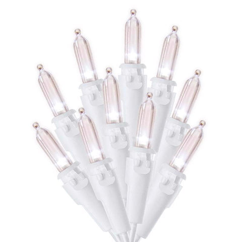Celebrations Blue LED Mini Warm White 100 ct String Christmas Lights 24.5 ft. (Pack of 12)