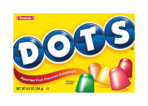 Dots Assorted Fruit Gumdrops 6.5 oz (Pack of 12)