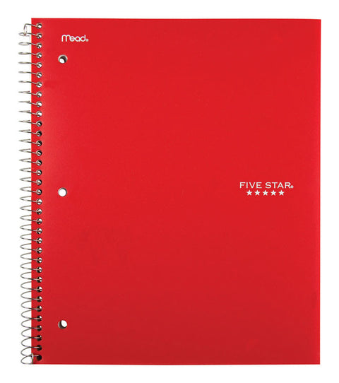 Mead 8-1/2 in. W X 11 in. L College Ruled Spiral Assorted Notebook (Pack of 12)