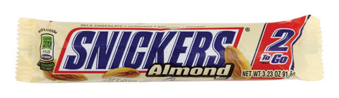Snickers Almond Candy Bar 3.23 oz (Pack of 24)