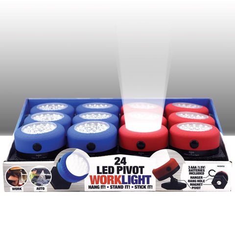 Blazing LEDz Blue/Red LED Work Light (Pack of 12)