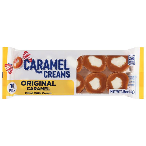 Goetze's Candy Caramel Creams Original Caramels 1.9 oz (Pack of 20)
