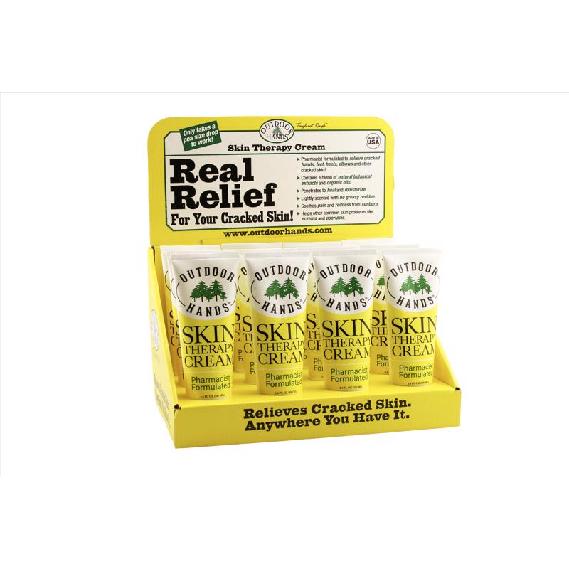 Outdoor Hands Lightly Scented Scent Hand Repair Cream 3.4 oz 1 pk (Pack of 12)