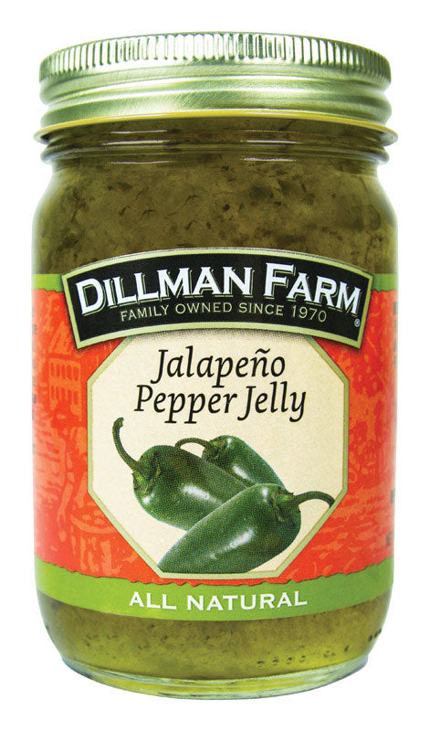 Dillman Farm All Natural Jalapeno Pepper Spread 16 oz Jar (Pack of 6)
