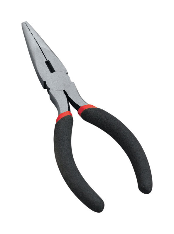Home Plus 6 in. Steel Long Nose Pliers (Pack of 12)