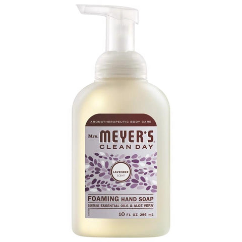 Mrs. Meyer's Clean Day Lavender Scent Foam Hand Soap 10 oz (Pack of 4)
