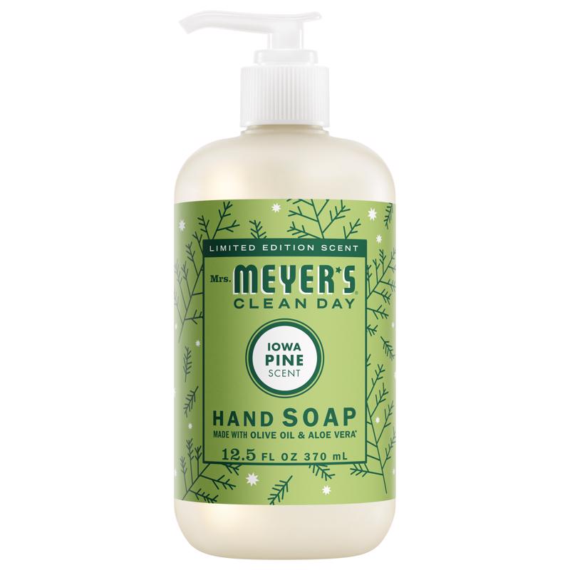 Mrs. Meyer's Clean Day Iowa Pine Scent Liquid Hand Soap 12.5 oz (Pack of 6)