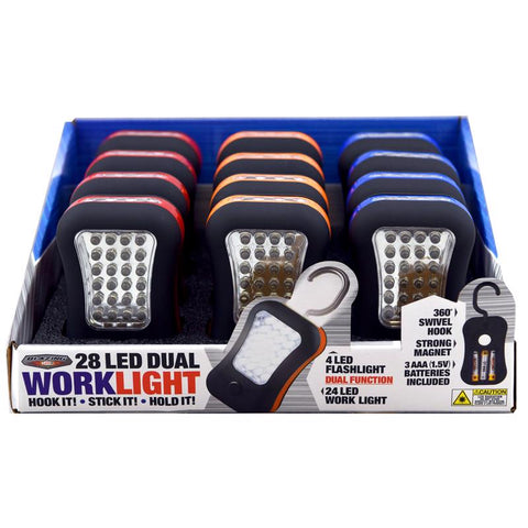 Blazing LEDz 168 lm Assorted LED Flashlight AAA Battery (Pack of 12)